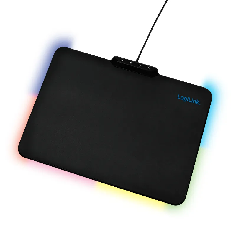 LogiLink RGB-LED - spelmusmatta 360x260x1,8mm