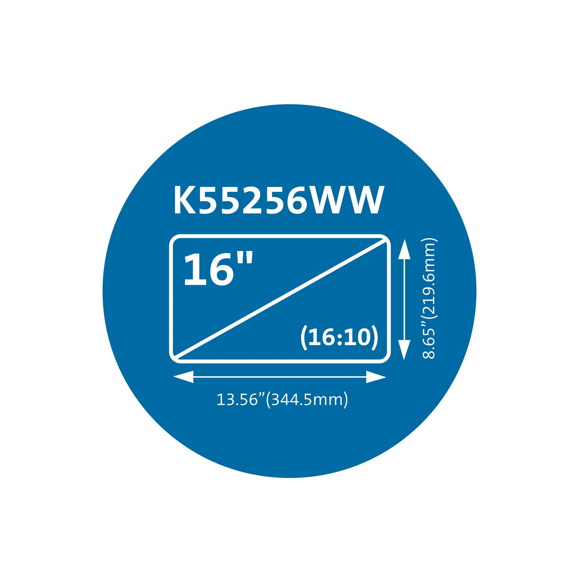Kensington MagPro Magnetic Privacy 16"