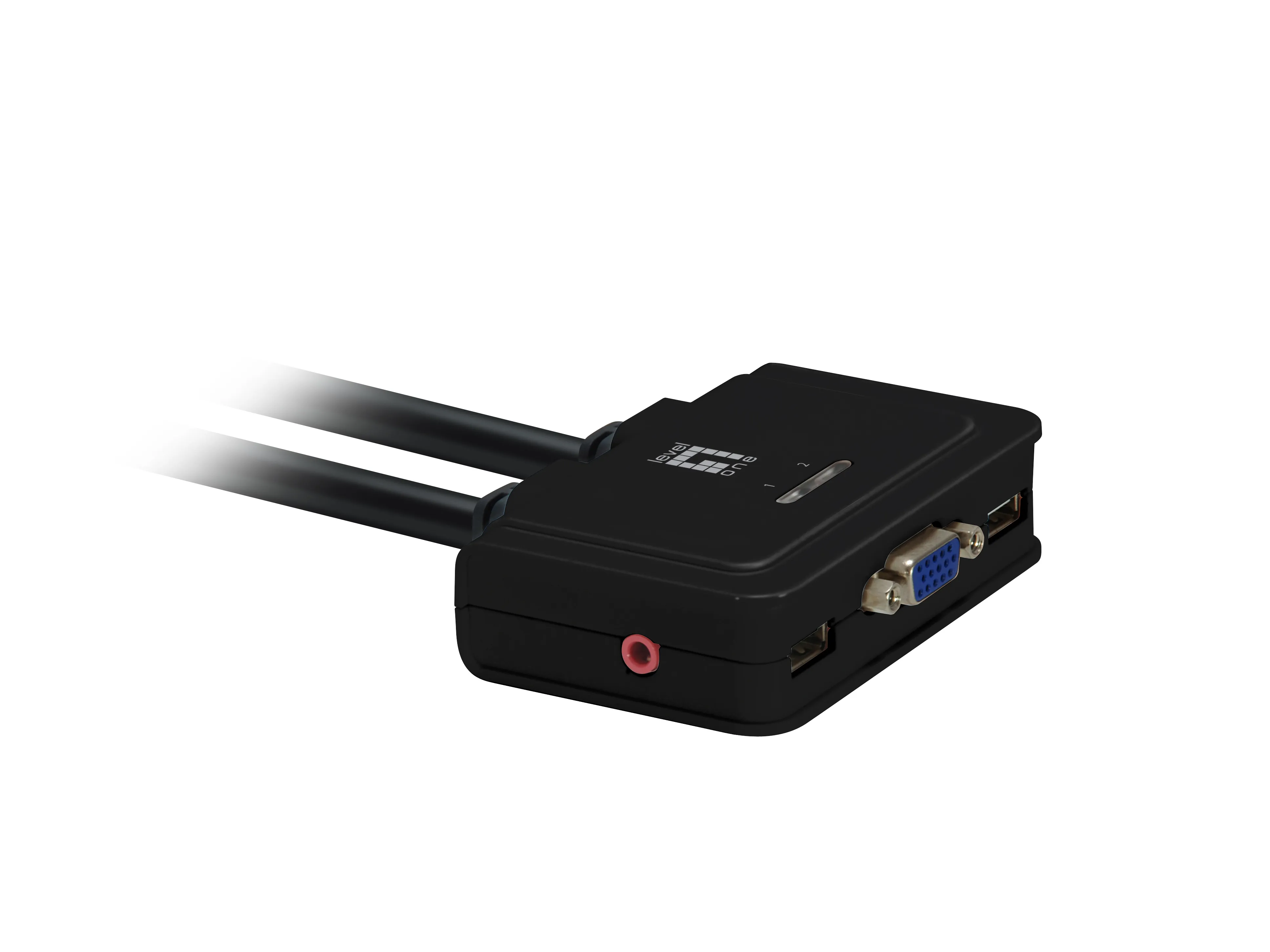 KV02 Port/USB LevelOne KVM-022