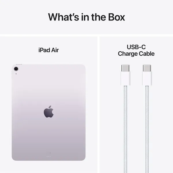 Apple iPad Air 13&quot; M3, 256 Gt, Wi-Fi -tabletti, Violetti