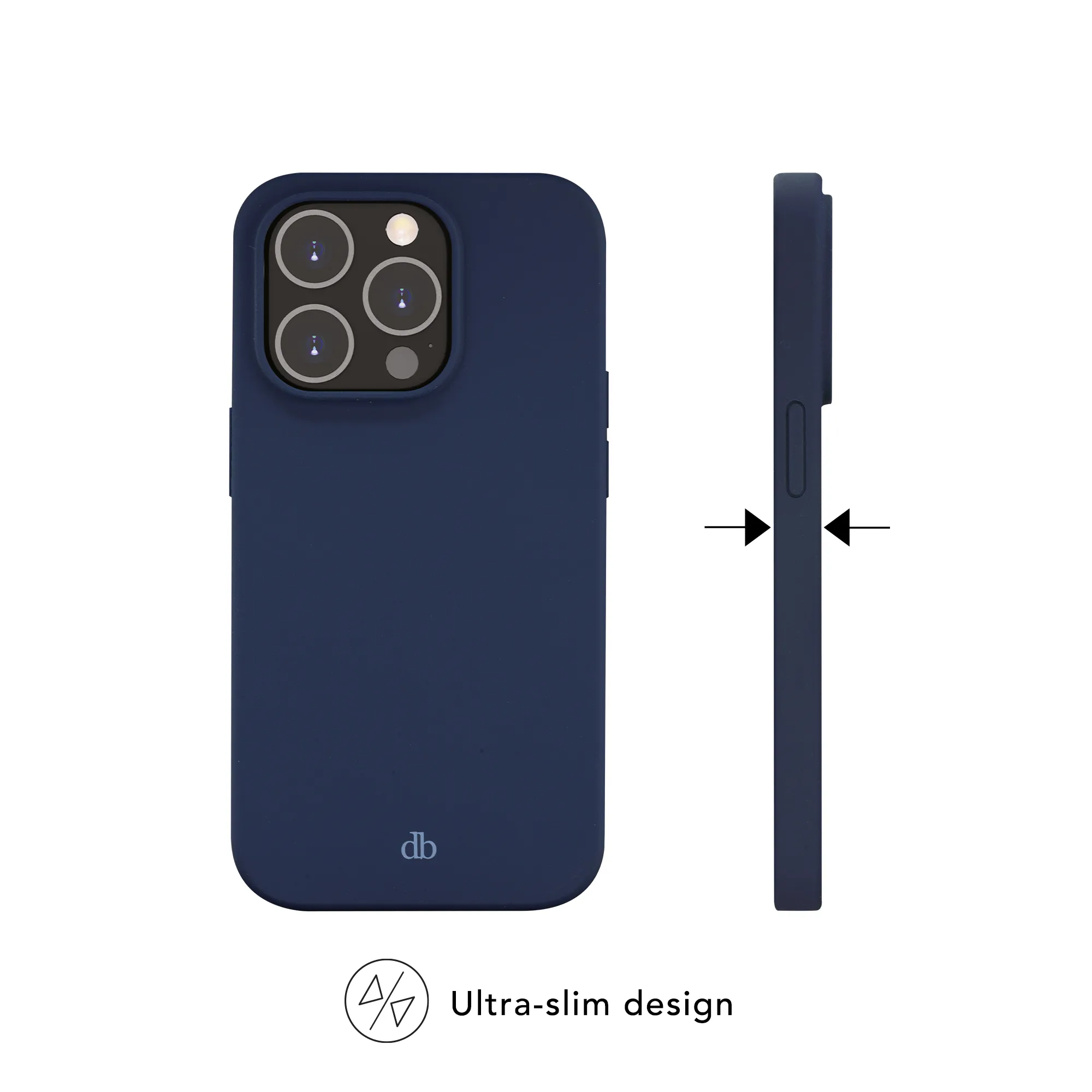 Dbramante1928 Monaco MagSafe, iPhone 14 Pro - fodral, Pacific Blue