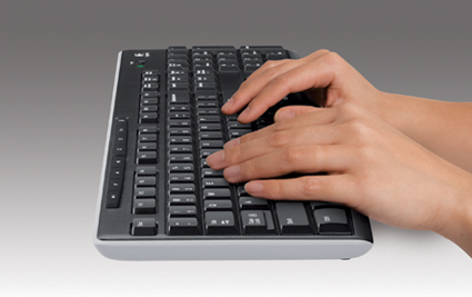 Logitech K270 -langaton n&auml;pp&auml;imist&ouml;, musta