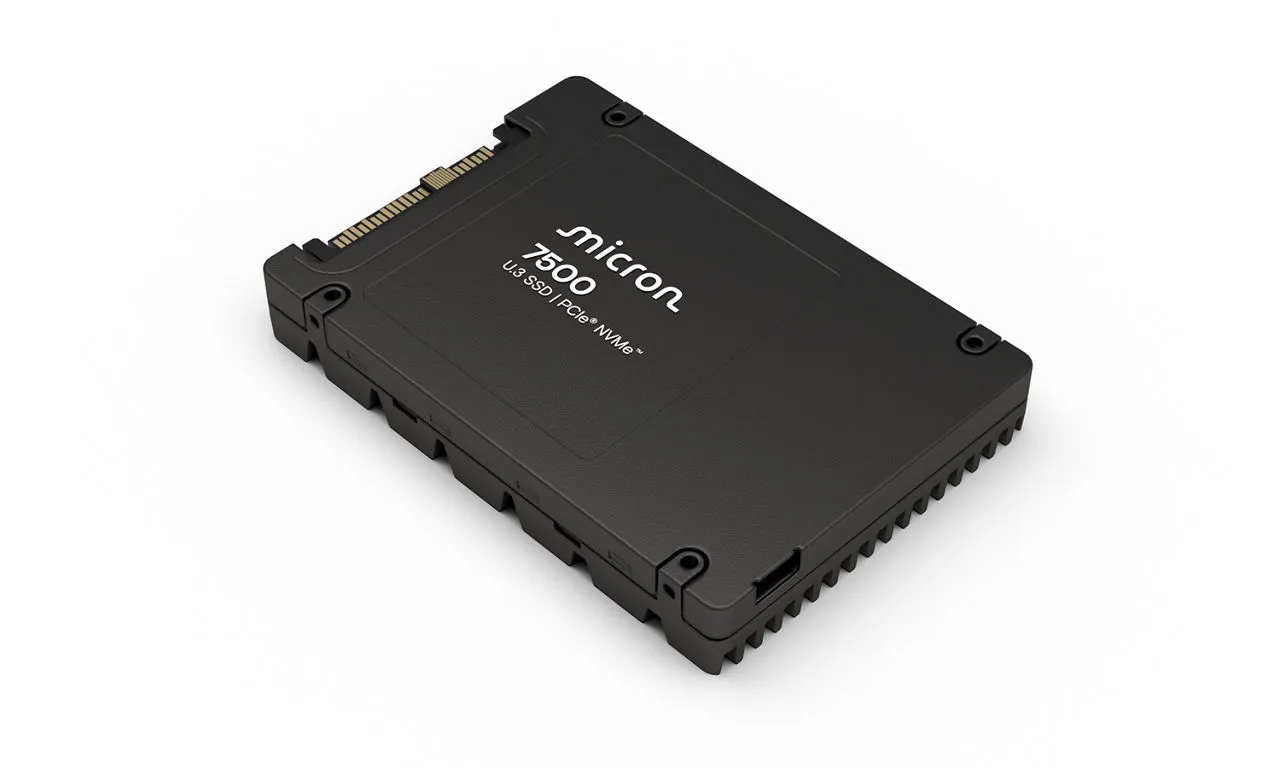 Micron 7500 PRO 15,36 TB NVMe SSD-levy PCIe 4.0 U.3