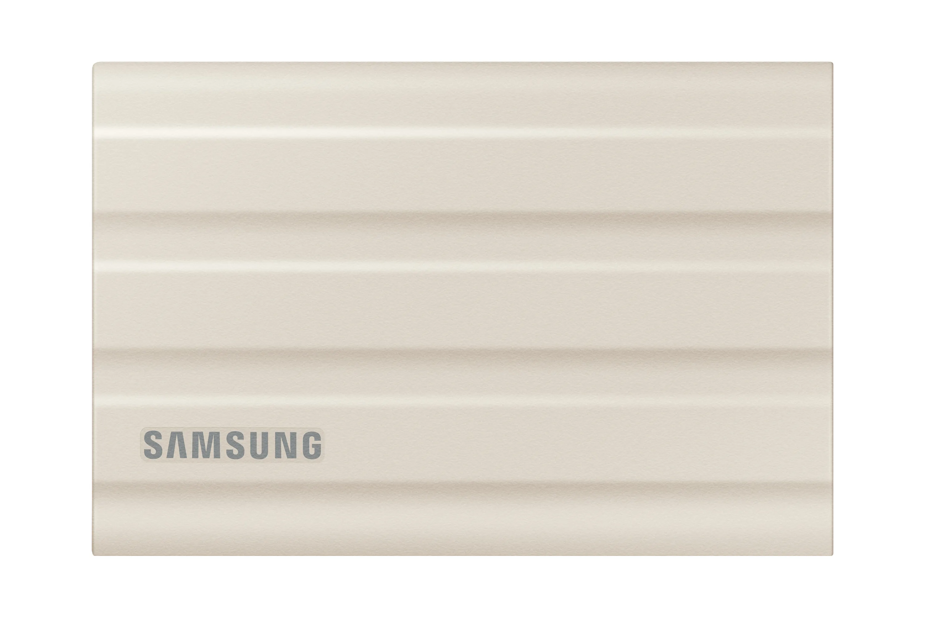 Samsung T7 Shield 1 TB extern SSD med USB 3.2 Gen 2 (USB-C), robust, med h&aring;rdvarukryptering, med l&ouml;senordsskydd, f&ouml;r konsolspel, beige