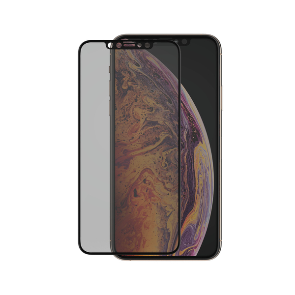 PanzerGlass iPhone XS Max (Case Friendly) - skärmskydd, svart PanzerGlass iPhone XS Max (Case Friendly) - skärmskydd, svart