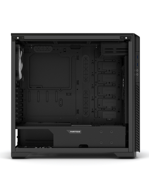 Phanteks Enthoo Pro M Midi Tower Case Tempered Glass Windows. Black