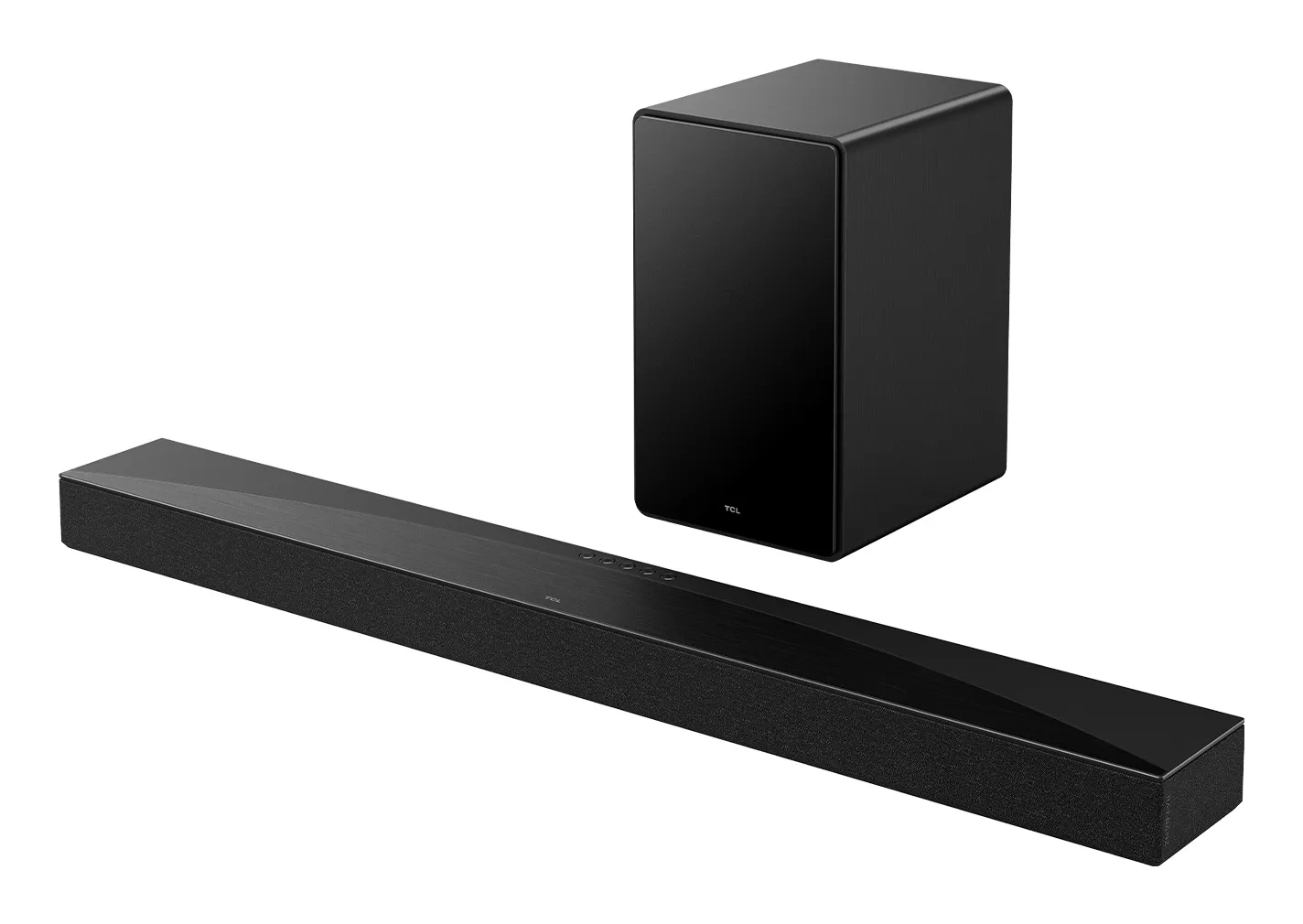 TCL Q65H 5.1 Dolby Atmos soundbar -&auml;&auml;nij&auml;rjestelm&auml;, langattomalla subwooferilla, musta