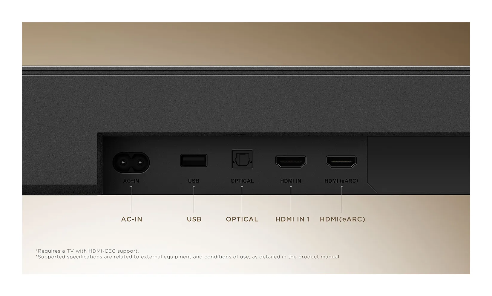 TCL Q65H 5.1 Dolby Atmos soundbar -&auml;&auml;nij&auml;rjestelm&auml;, langattomalla subwooferilla, musta