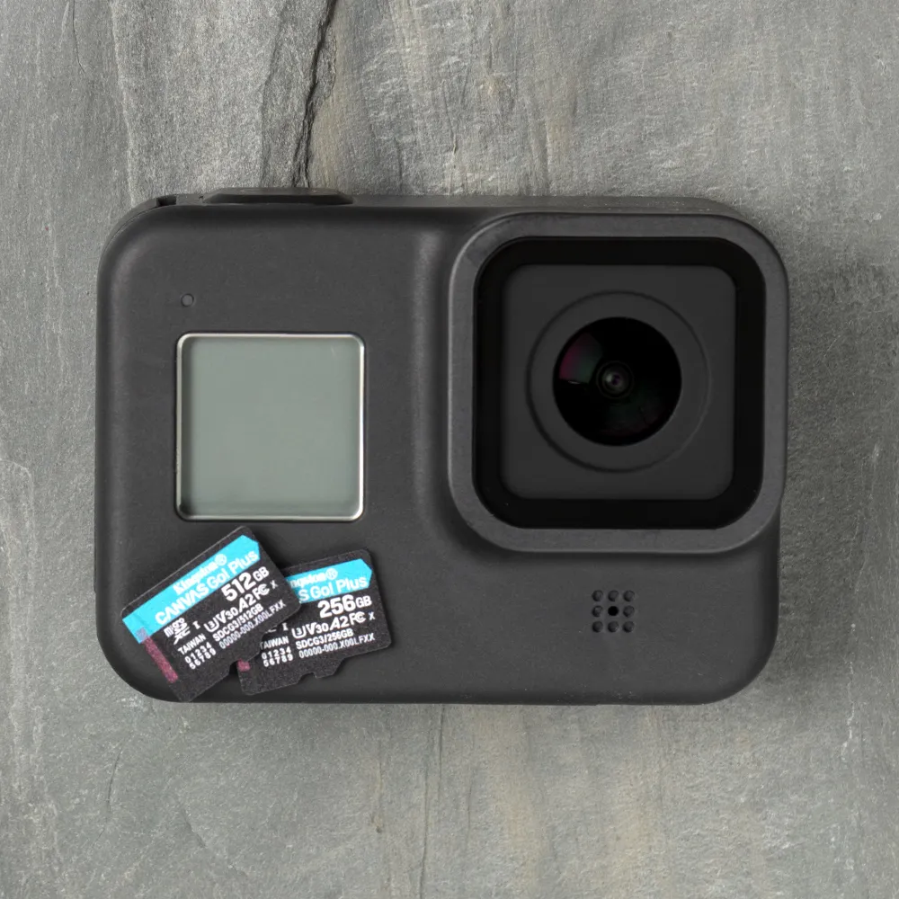 Kingston Canvas Go! Plus 256GB MicroSDXC - memory card + SD adapter