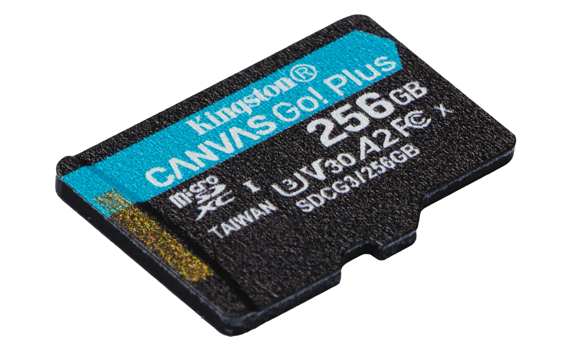 Kingston Canvas Go! Plus 256GB MicroSDXC - memory card + SD adapter