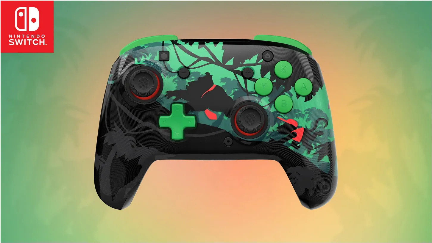 Turtle Beach Rematch Wireless Donkey Kong Reveal Wireless Controller for Nintendo Switch