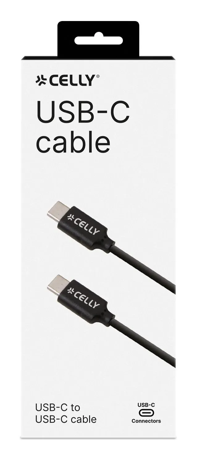 CELLY USB-C TO USB-C CABLE 1M