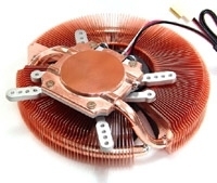 ZALMAN VGA COPPER COOLER WITH HEATPIPES
