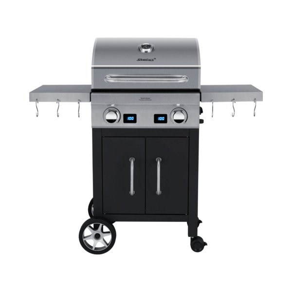 STEBA Deluxe Grill Center VG 7000 Devil&rsquo;s Choice Electric Grill, 2800 W, Stainless steel / Black