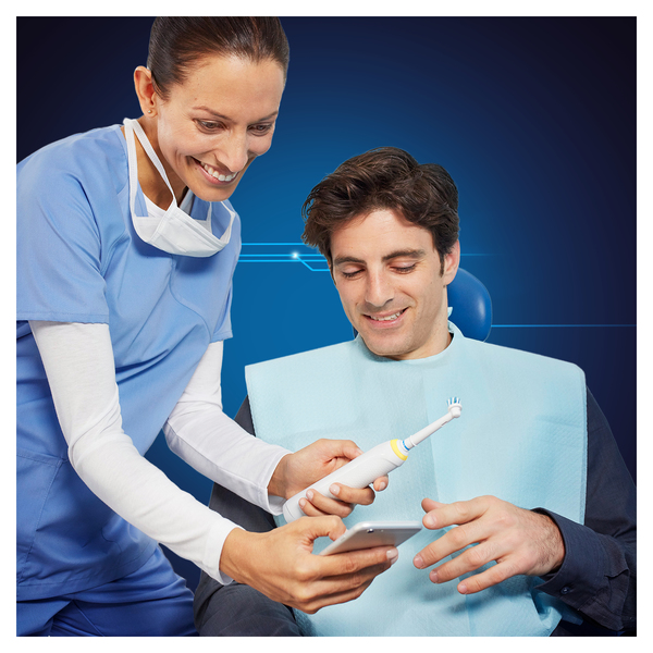 BRAUN S&Auml;HK&Ouml;HAMMASHARJA ORAL-B GENIUS 8200 SPECIAL EDITION. Uusi kevyt ja siro runko. Tehokas lithiumi-akku. 10 500 kierrosta ja 40 000 syk&auml;yst&auml;/min. Harjausalue