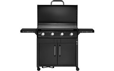 Mustang Griddle 4 -kaasuparila, 4 poltinta, 16,4 kW, musta