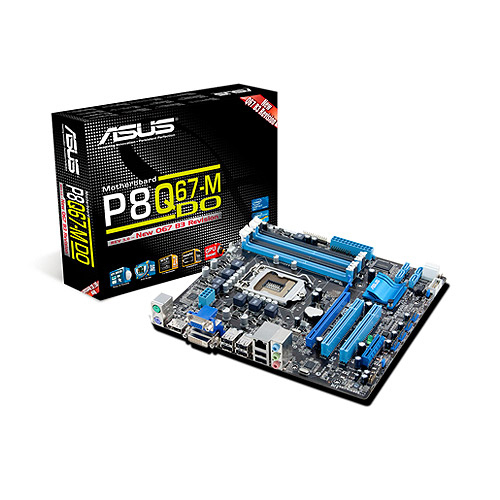 ASUS P8Q67-M DO 3.0 Socket1155 DDR3 mATX