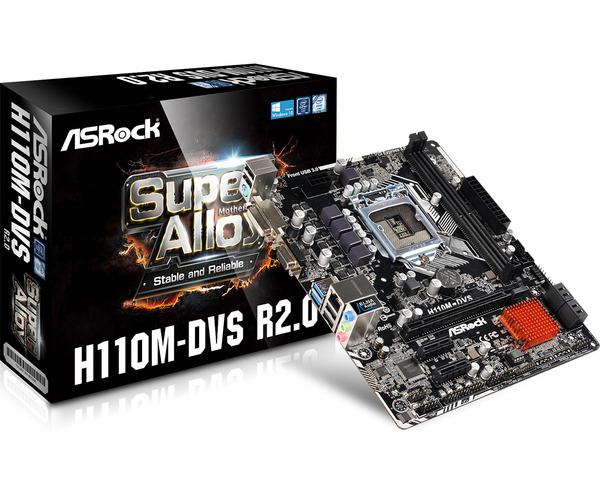 MSI H110M-DVS mATX - moderkort