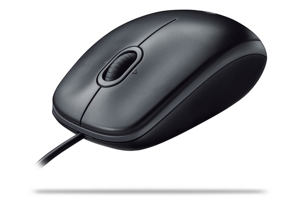 B110, Corded mouse,Black