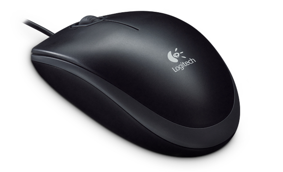 B110, Corded mouse,Black