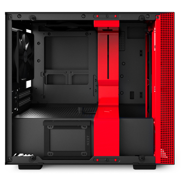 NZXT H200i SMART - Matte Black/Red