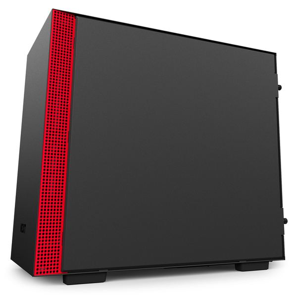 NZXT H200i SMART - Matte Black/Red