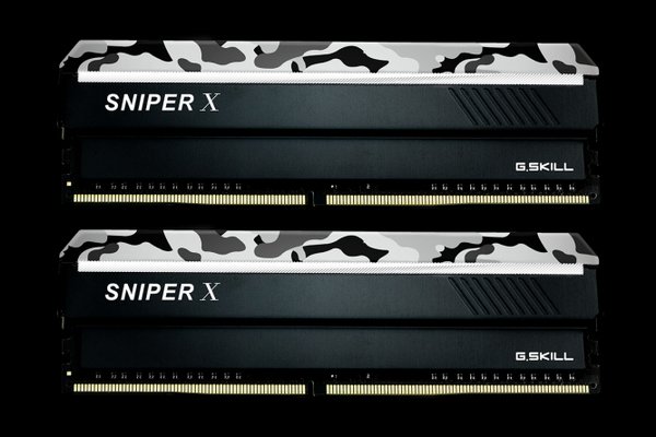 G.Skill Sniper 32GB (2 x 16GB) DDR4 3000 MHz, CL18 - memory, Urban Camo
