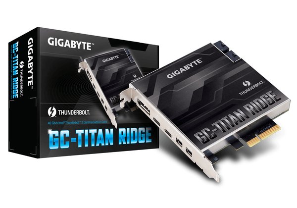 GC-TITAN RIDGE DUAL THUNDERBOLT 3 CARD GC-TITAN RIDGE DUAL THUND