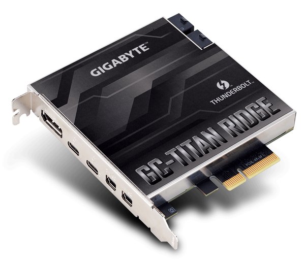 GC-TITAN RIDGE DUAL THUNDERBOLT 3 CARD GC-TITAN RIDGE DUAL THUND