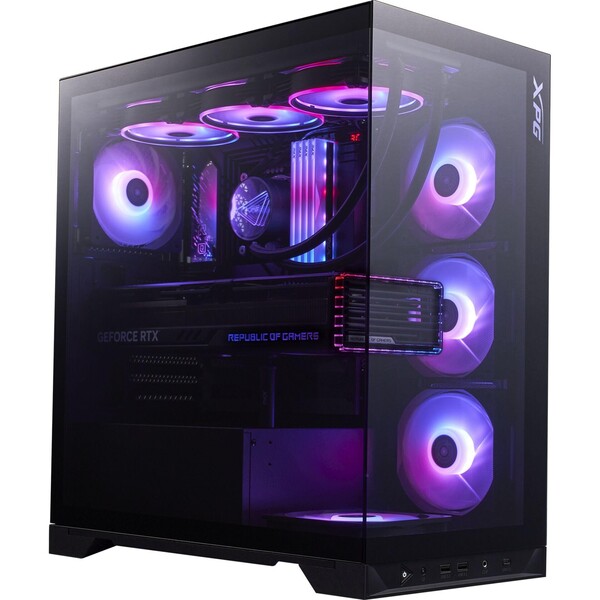 ADATA XPG Invader X BTF Midi-Tower Case with window, Black