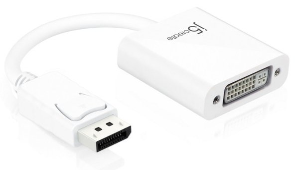 j5 create JDA134 - DisplayPort - DVI-sovitin, DP++, 1920x1200