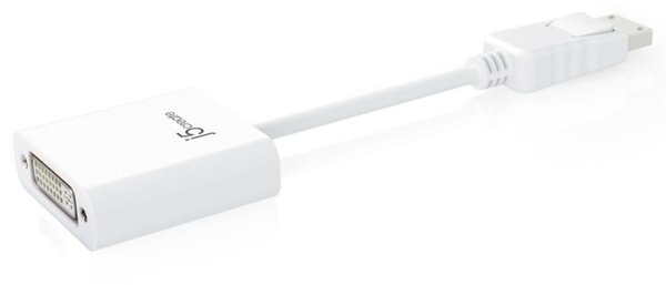 j5 create JDA134 - DisplayPort - DVI-sovitin, DP++, 1920x1200