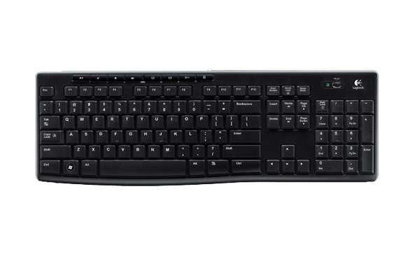 Logitech K270 -langaton n&auml;pp&auml;imist&ouml;, musta