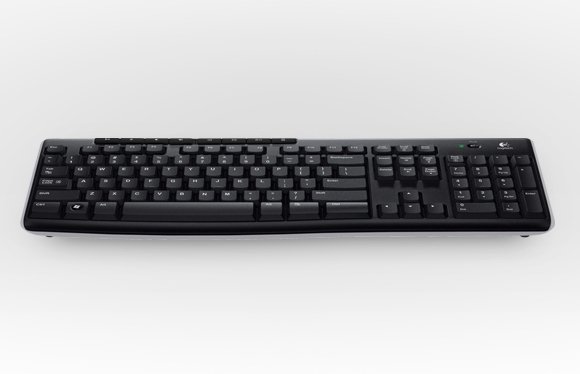 Logitech K270 - wireless keyboard, black