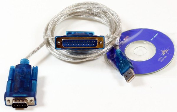 USB A - Serial DB9 M-M 1,8m