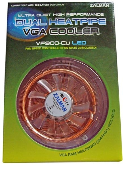 ZALMAN VGA COPPER COOLER WITH HEATPIPES