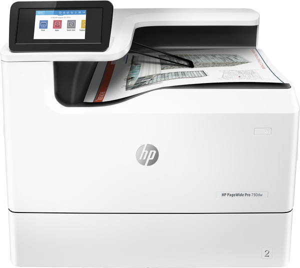 HP PageWide Pro 750dw Duplex, LAN/Wi-Fi, A3 - colour Inkjet printer