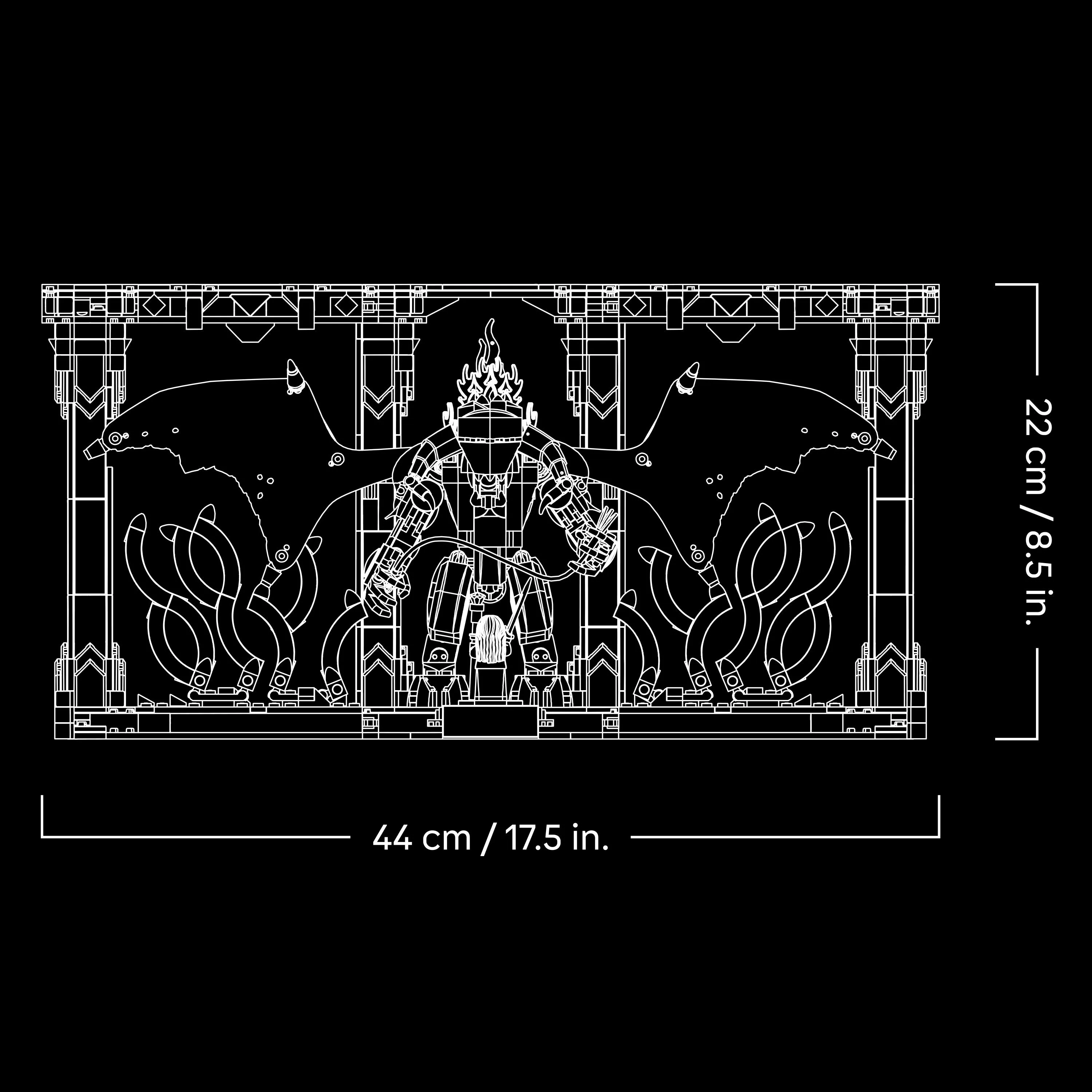 LEGO Icons The Lord of the Rings: Balrog's Fire Realm 10367