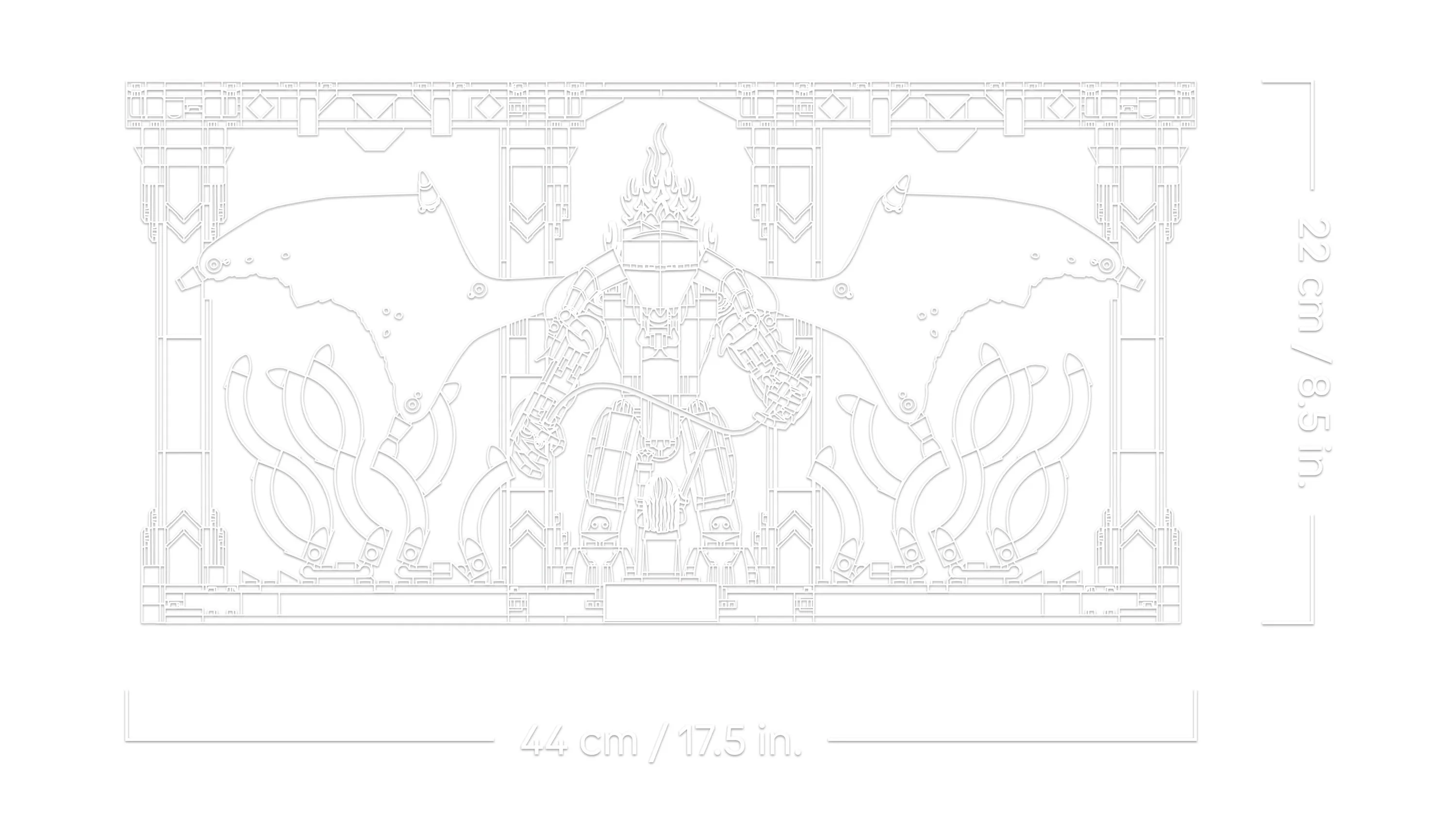 LEGO Icons The Lord of the Rings: Balrog's Fire Realm 10367