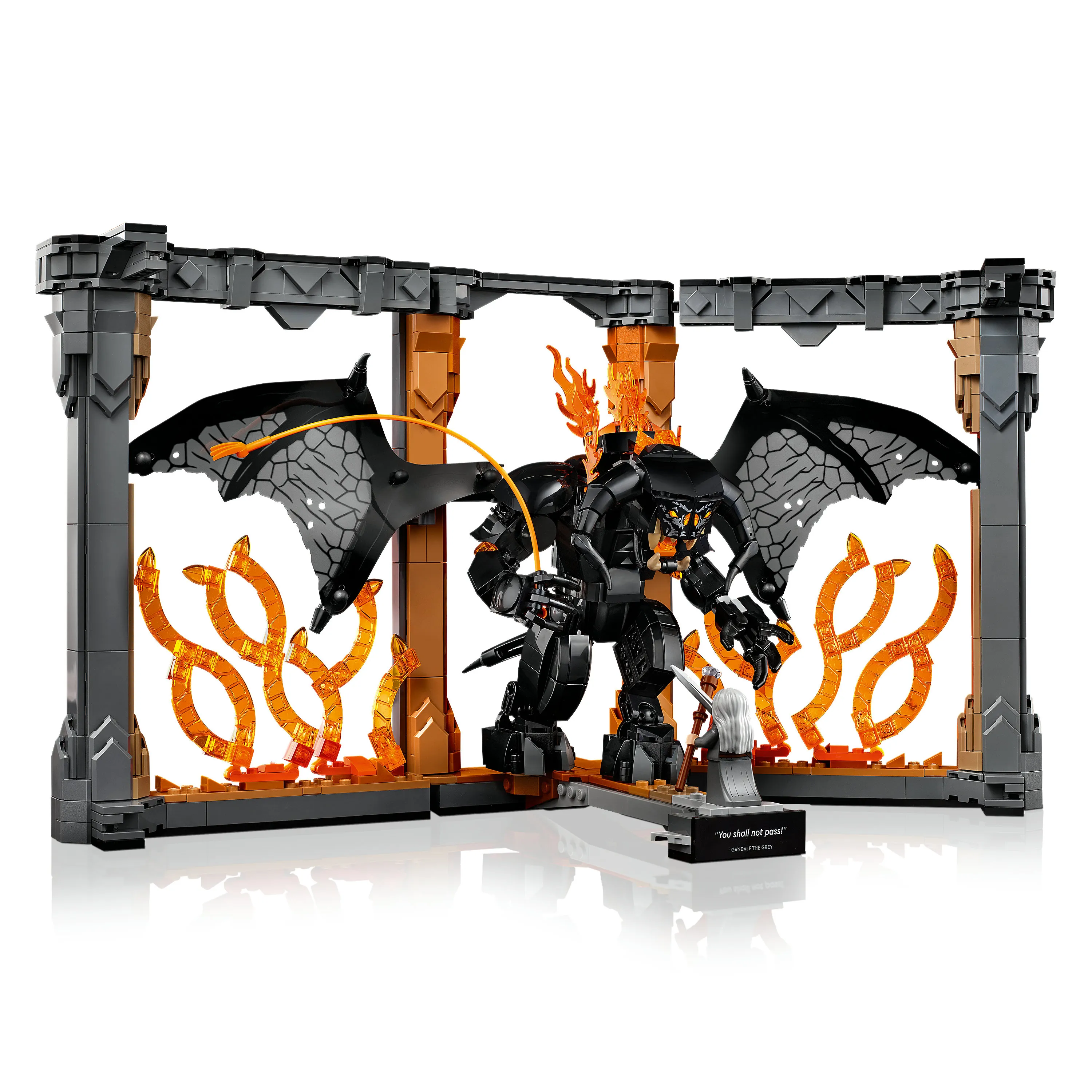 LEGO Icons The Lord of the Rings: Balrog's Fire Realm 10367