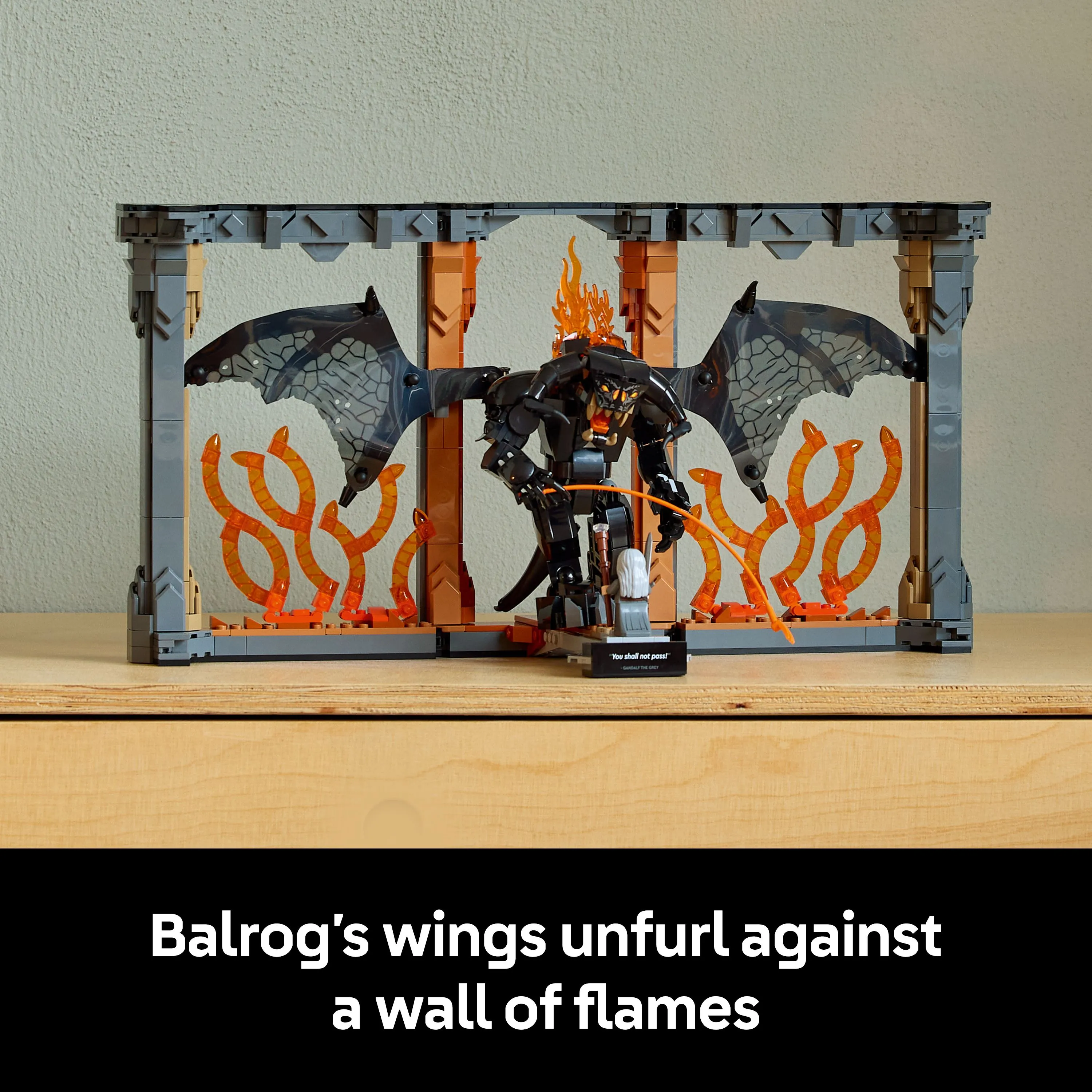 LEGO Icons The Lord of the Rings: Balrog's Fire Realm 10367