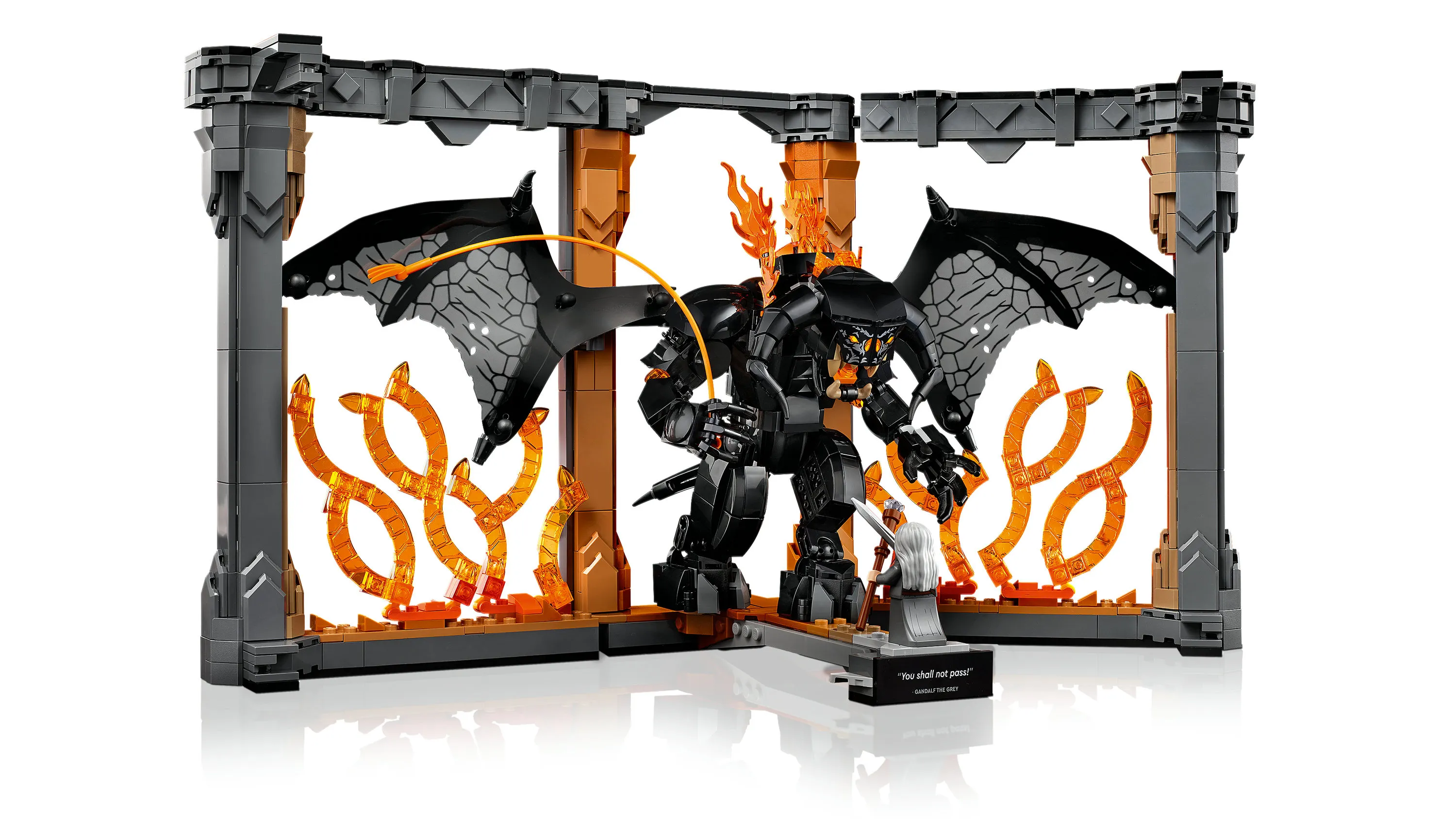 LEGO Icons The Lord of the Rings: Balrog's Fire Realm 10367