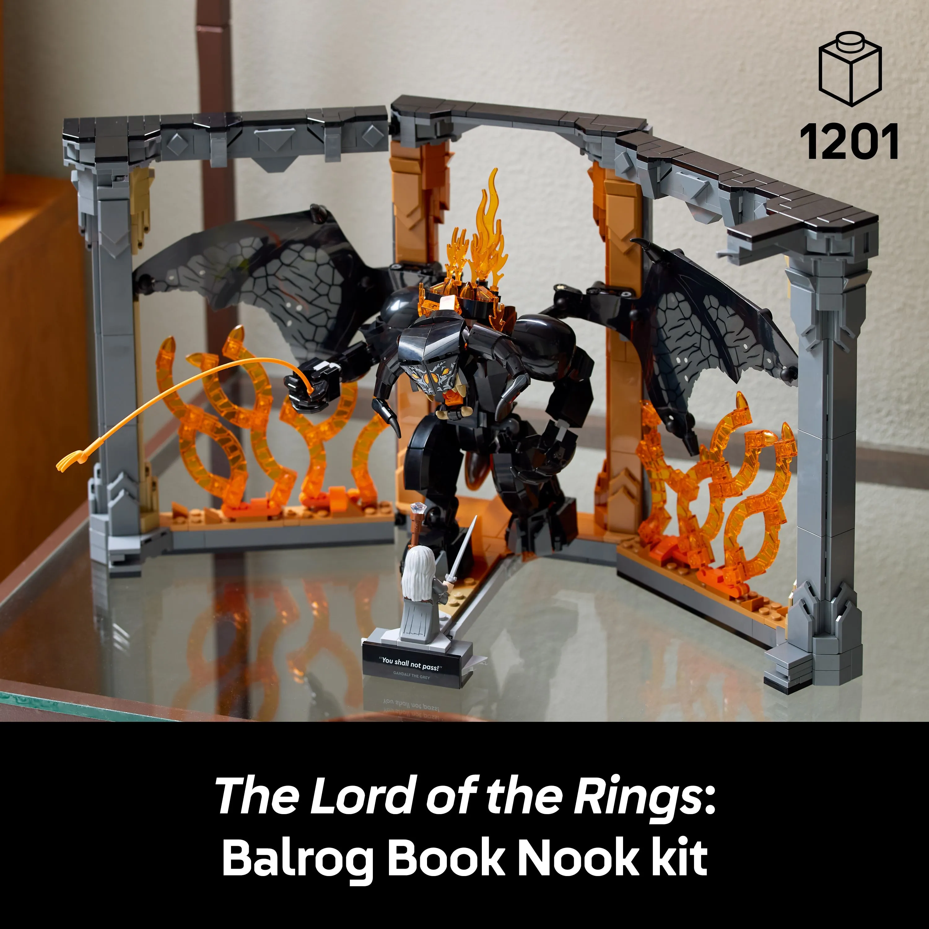 LEGO Icons The Lord of the Rings: Balrog's Fire Realm 10367