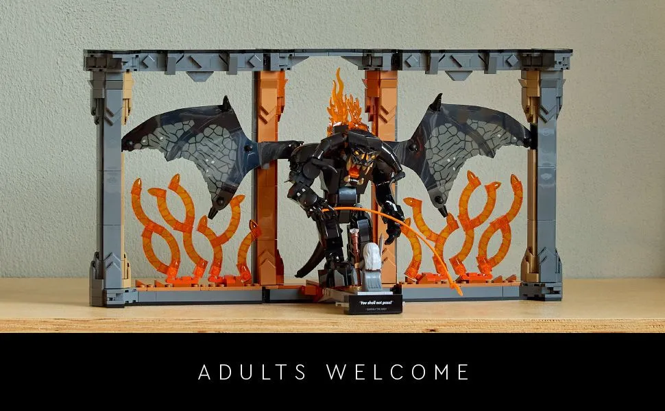 LEGO Icons The Lord of the Rings: Balrog's Fire Realm 10367
