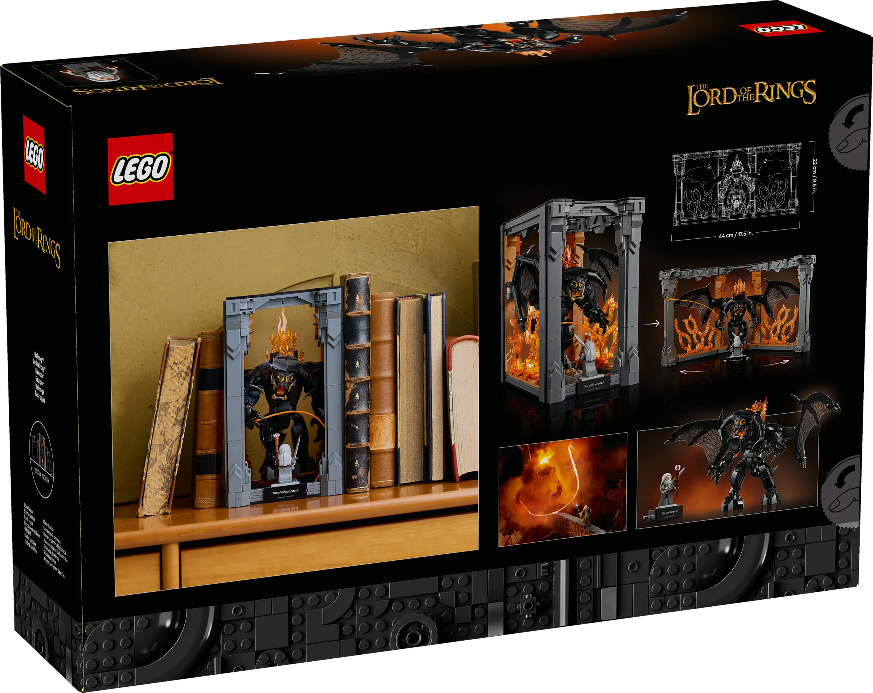 LEGO Icons The Lord of the Rings: Balrog's Fire Realm 10367
