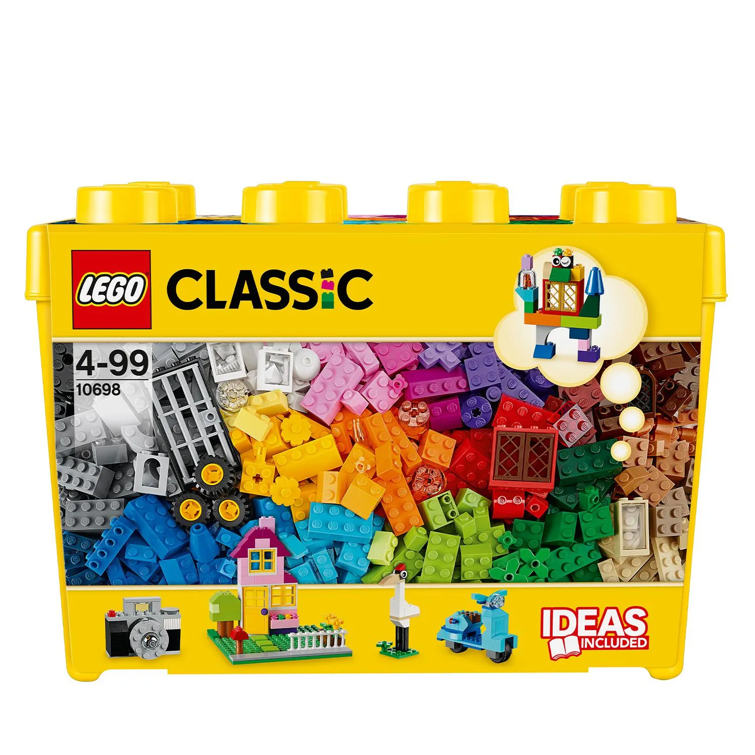 LEGO Classic Stor Kreativ Bygglåda 10698