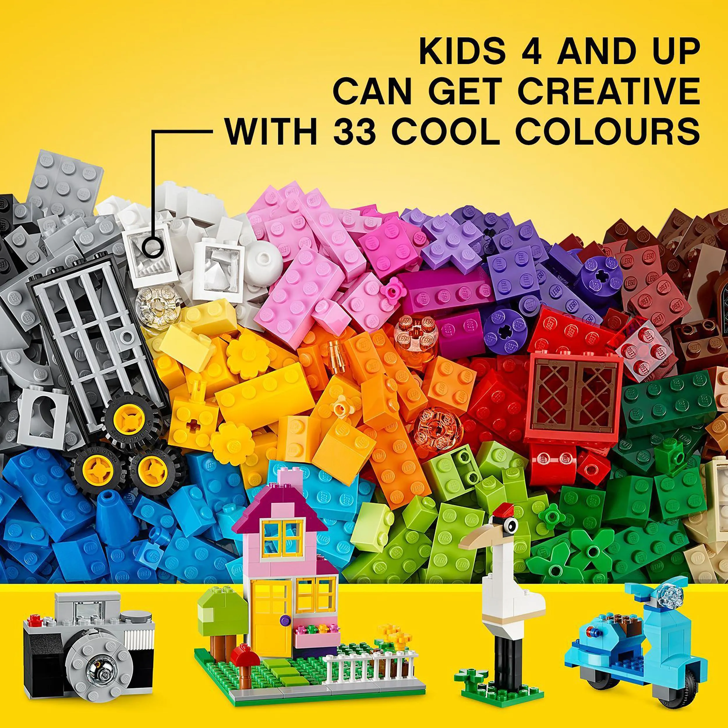 LEGO Classic Stor Kreativ Byggl&aring;da 10698