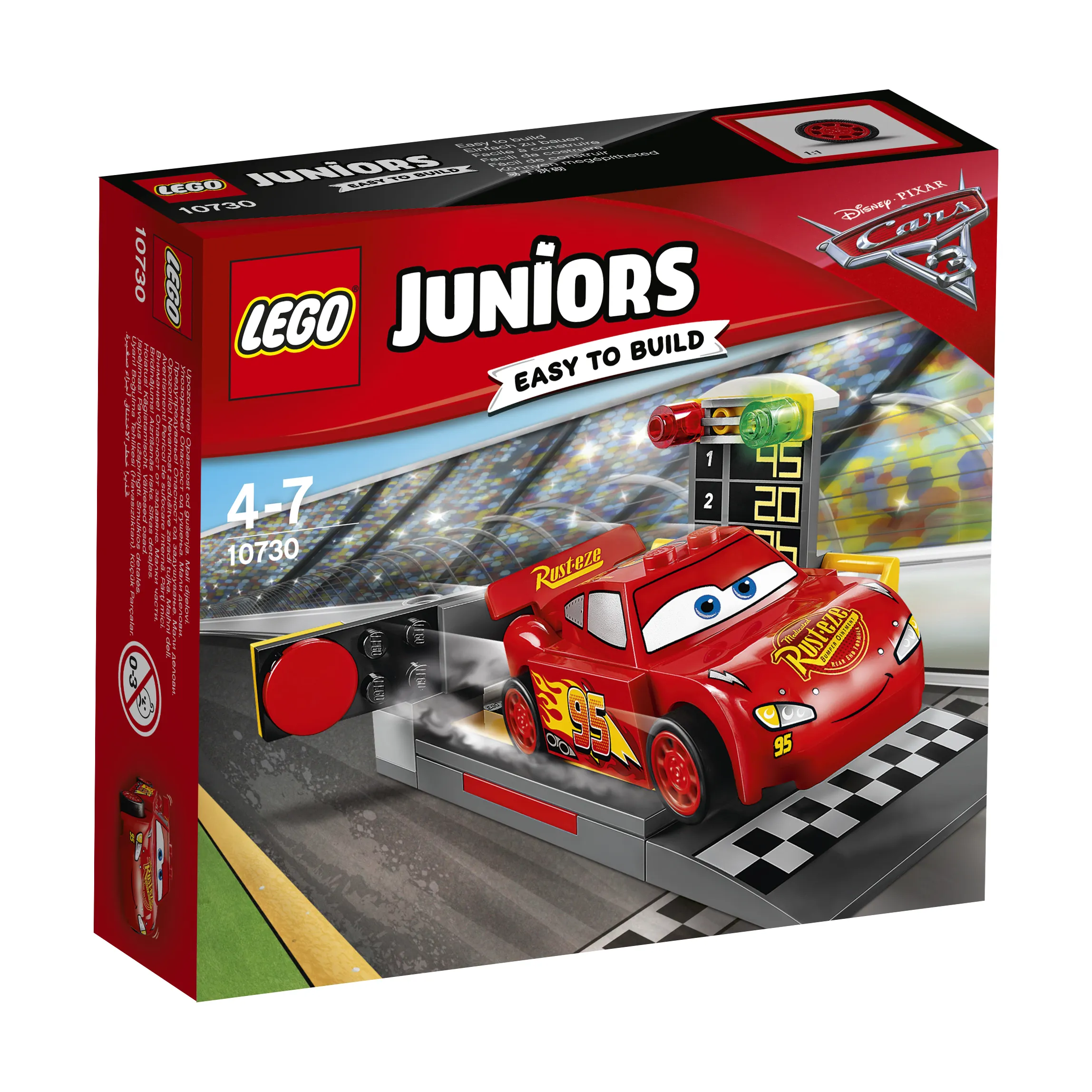 Lego Juniors - Lightning McQueen Speed Launcher