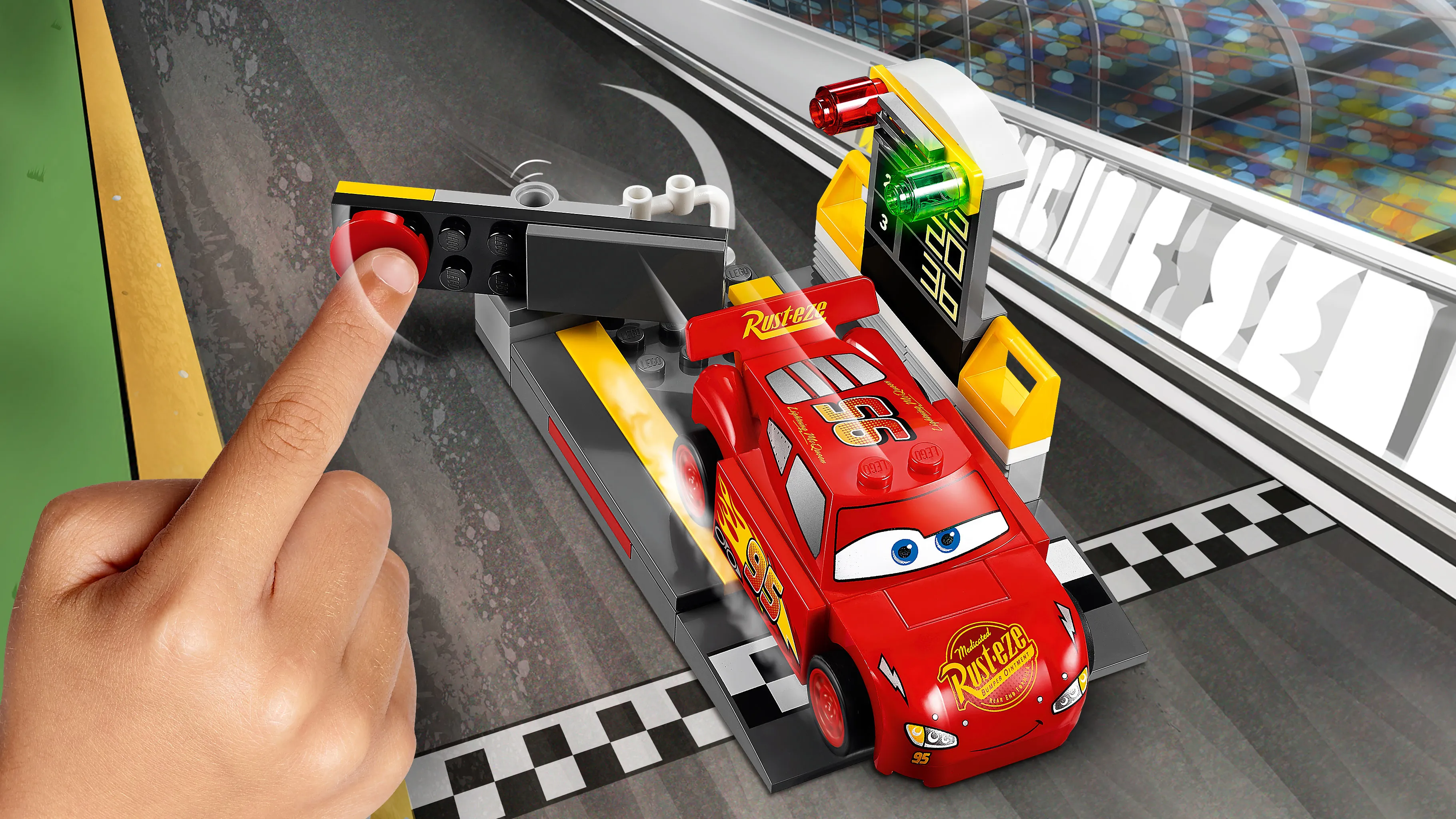 Lego Juniors - Lightning McQueen Speed Launcher