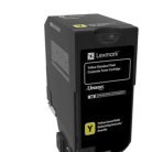 Lexmark 74C2SYE Corporate toner cartridge, Yellow